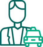 Icono de taxi