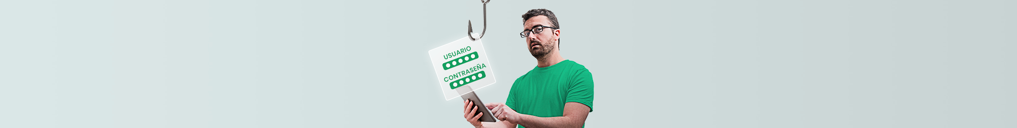 phishing - chico con tablet en la mano, anzuelo pescando usuario y contraseña phishing - chico con tablet en la mano, anzuelo pescando usuario y contraseña